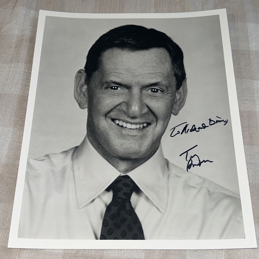 TONY RANDALL - Original Autograph- 8 X 10 The Odd Couple‎ Signed Photo
